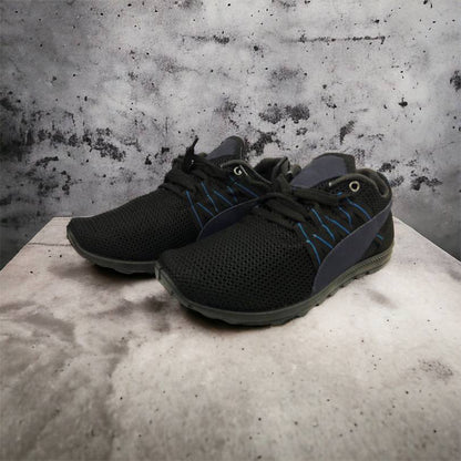 Спортивные кроссовки мужские летние из сетки 40 размер. Летние кроссовки сетка. Модель 24112. Цвет: черный