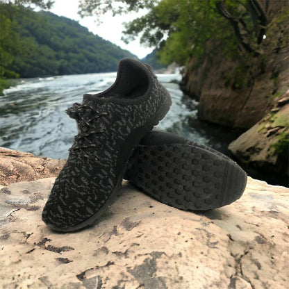 Мужские кроссовки сетка 40 размер. Эспадрильи мужские | Легкие летние черные кроссовки. Модель 74612. Цвет: черный