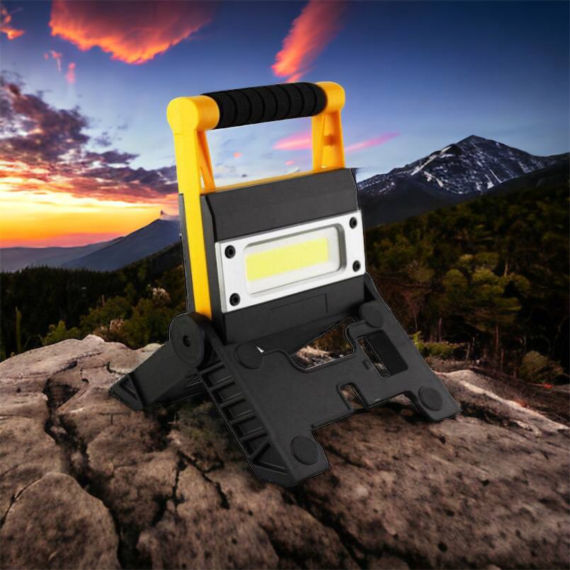 Фонарь-прожектор аккумуляторный BL MS 8006 7858 ручной, аккумуляторный кемпинговый фонарь, лампа