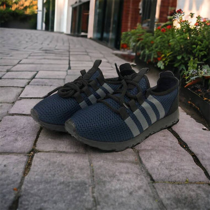 Мужские кроссовки текстиль, мужские кроссовки из сетки 40 размер. Летние кроссовки. Модель 54654. Цвет: синий