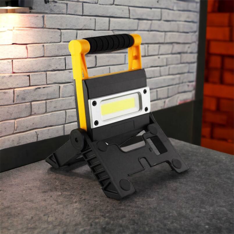 Фонарь-прожектор аккумуляторный BL MS 8006 7858 ручной, аккумуляторный кемпинговый фонарь, лампа