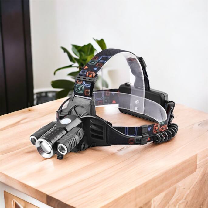 Фонарь налобный W602-T6-2XPE Bike с велокреплением 2x18650, светодиодный фонарь на лоб, сверхмощный