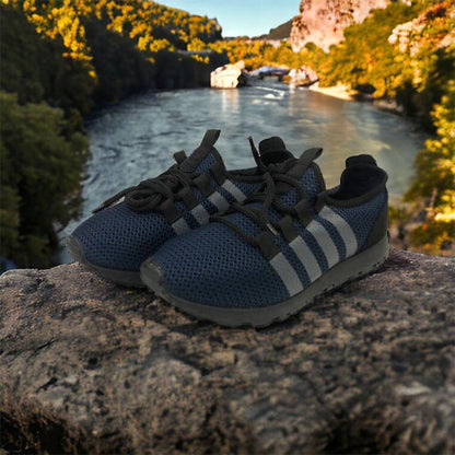 Мужские кроссовки текстиль, мужские кроссовки из сетки 40 размер. Летние кроссовки. Модель 54654. Цвет: синий