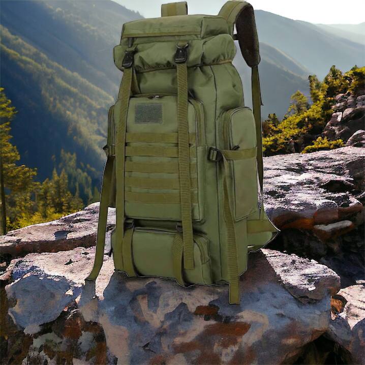 Тактический рюкзак на 70л больший армейский баул, походная сумка / Военный рюкзак, тактический рюкзак ВСУ