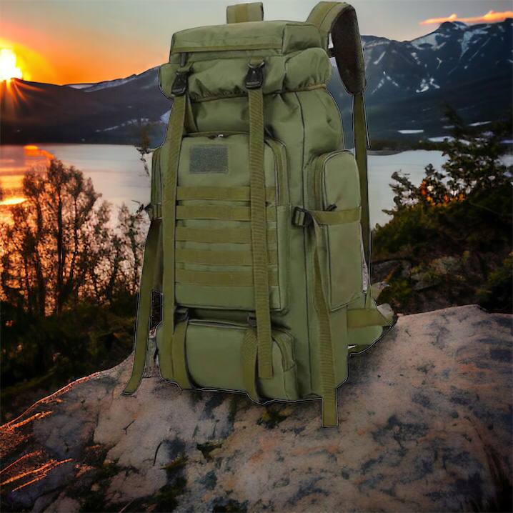 Тактический рюкзак на 70л больший армейский баул, походная сумка / Военный рюкзак, тактический рюкзак ВСУ