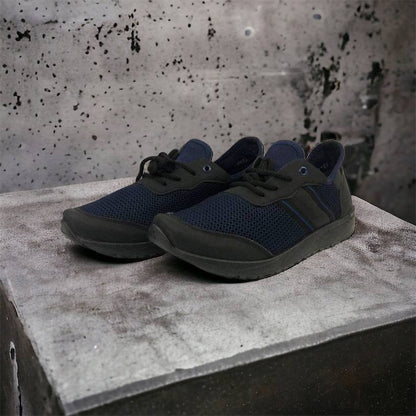 Кроссовки мужские сетка 41 размер. Летние кроссовки, модные универсальные кроссовки. Модель 46913. Цвет: синий