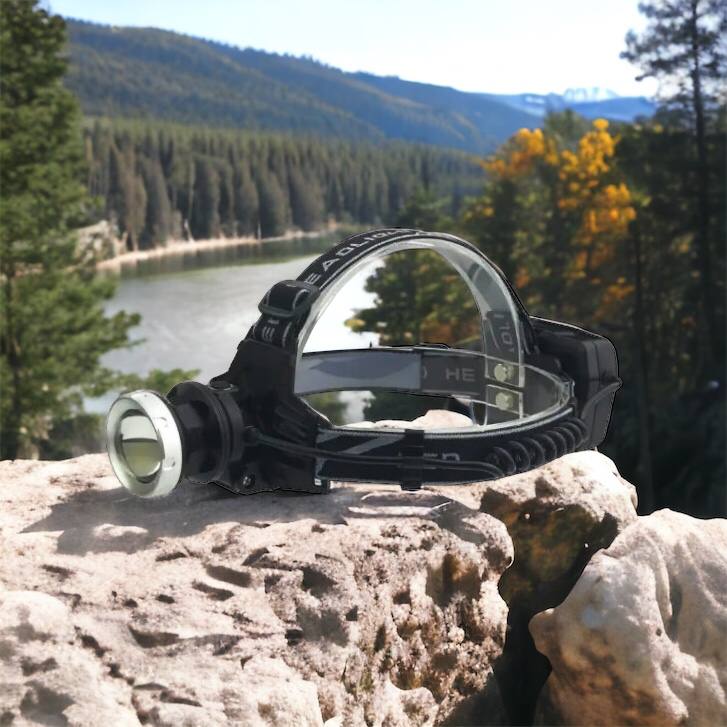 Фонарик на голову Bailong BL-8070-P50, LED налобный аккумуляторный фонарь, фонарь на голову для рыбалки