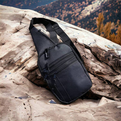 Качественная тактическая сумка с кобурой, мужская сумка черная из кордури мессенджер, Тактический мессенджер