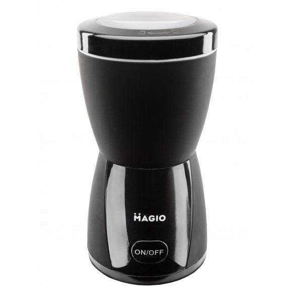 Кофемолка MAGIO MG-205 200 Вт, Кофемолка бытовая электрическая, Портативная кофемолка, Измельчитель кофе