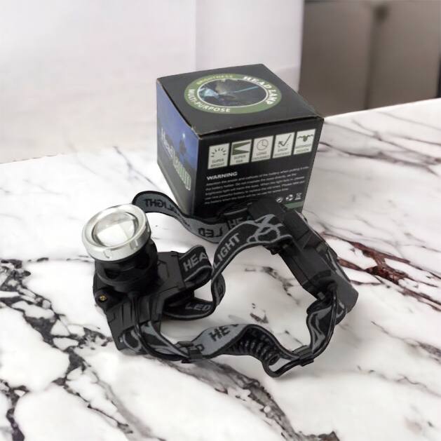 Фонарик на голову Bailong BL-8070-P50, LED налобный аккумуляторный фонарь, фонарь на голову для рыбалки