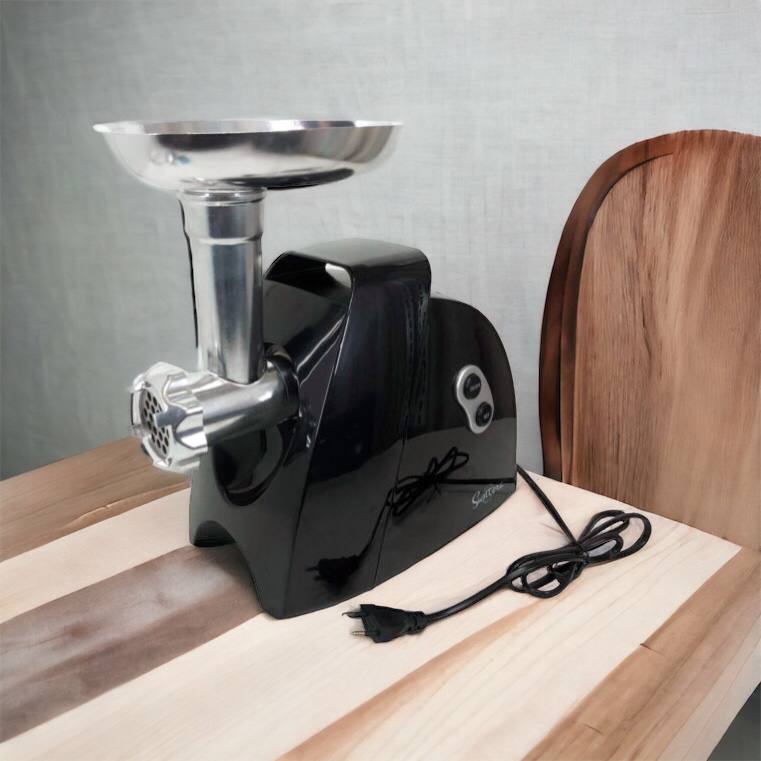 Мясорубка Suntera SMG-5425B, электрическая мясорубка с насадками, электромясорубка для шинковки