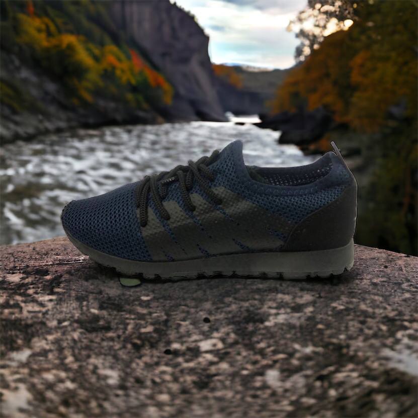 Кроссовки лето сетка мужские 40 размер | Текстильные кроссовки сеткой | Модель 41373. Цвет: синий