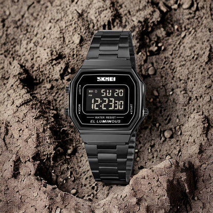Часы наручные мужские SKMEI 1647BK, оригинальные мужские часы, противоударные часы для военнослужащих