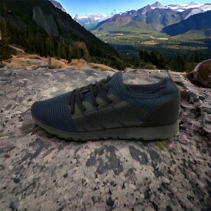 Кроссовки лето сетка мужские 40 размер | Текстильные кроссовки сеткой | Модель 41373. Цвет: синий