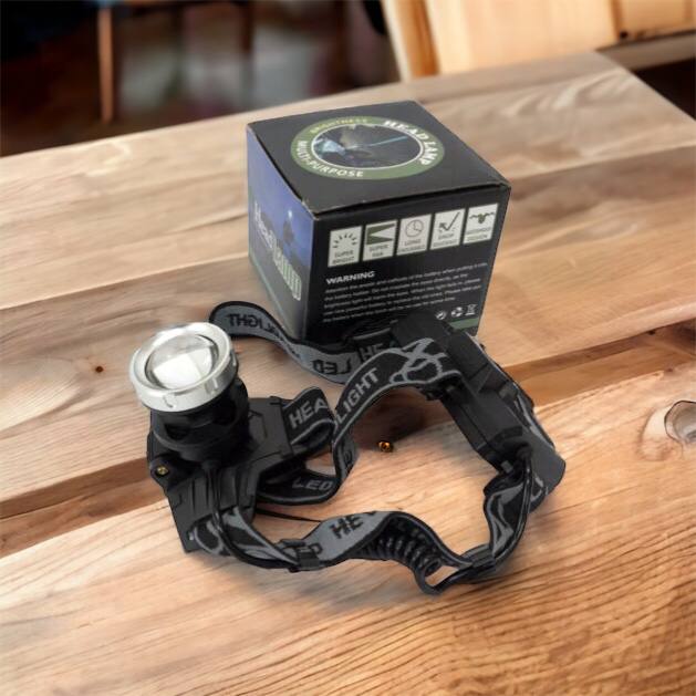 Фонарик на голову Bailong BL-8070-P50, LED налобный аккумуляторный фонарь, фонарь на голову для рыбалки