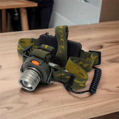 Налобный фонарь тактический Bailong BL-1505 \ 602B SENSOR с датчиком движения, Фонарик налобный led