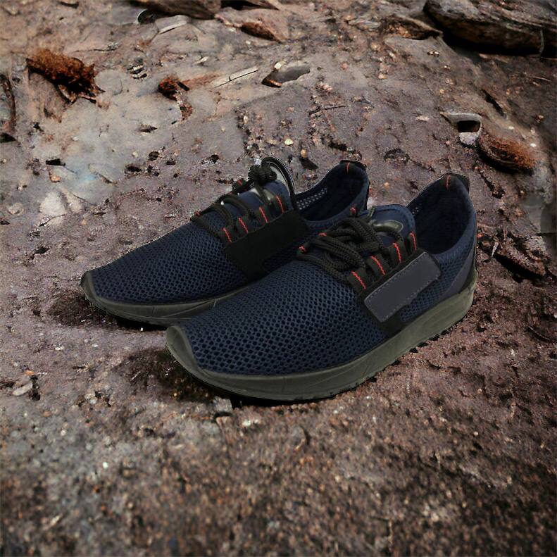 Кроссовки мужские весна 41 размер. Летние кроссовки, молодежные кроссовки. Модель 39146. Цвет: синий