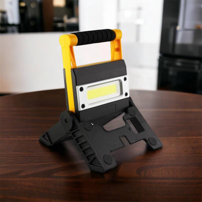 Фонарь-прожектор аккумуляторный BL MS 8006 7858 ручной, аккумуляторный кемпинговый фонарь, лампа