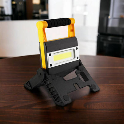 Фонарь-прожектор аккумуляторный BL MS 8006 7858 ручной, аккумуляторный кемпинговый фонарь, лампа