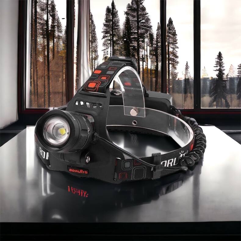 Налобный фонарь Bailong BL-T32-P50, мощный налобный светодиодный фонарик на голову, три режима