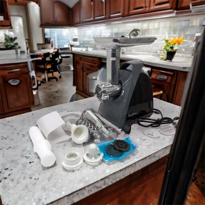 Мясорубка Suntera SMG-5421B 1800 Вт, мясорубка электрическая для мяса, мясорубка для домашней колбасы