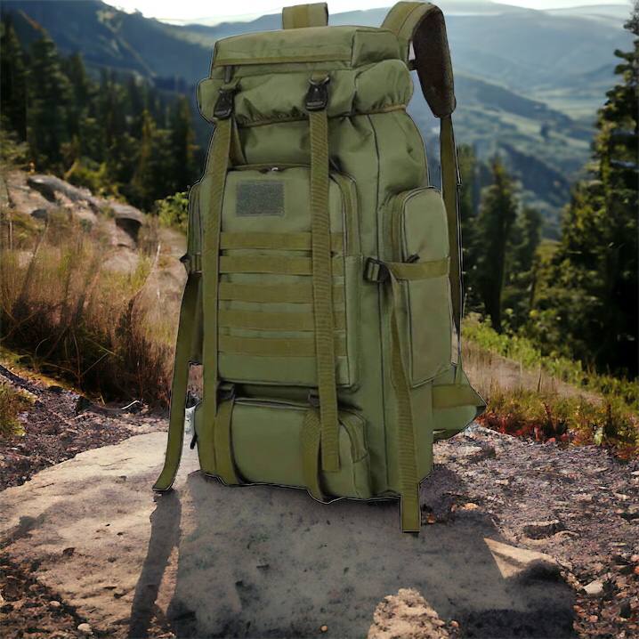 Тактический рюкзак на 70л больший армейский баул, походная сумка / Военный рюкзак, тактический рюкзак ВСУ