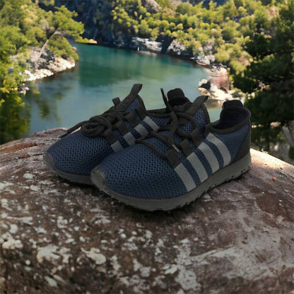 Мужские кроссовки текстиль, мужские кроссовки из сетки 40 размер. Летние кроссовки. Модель 54654. Цвет: синий