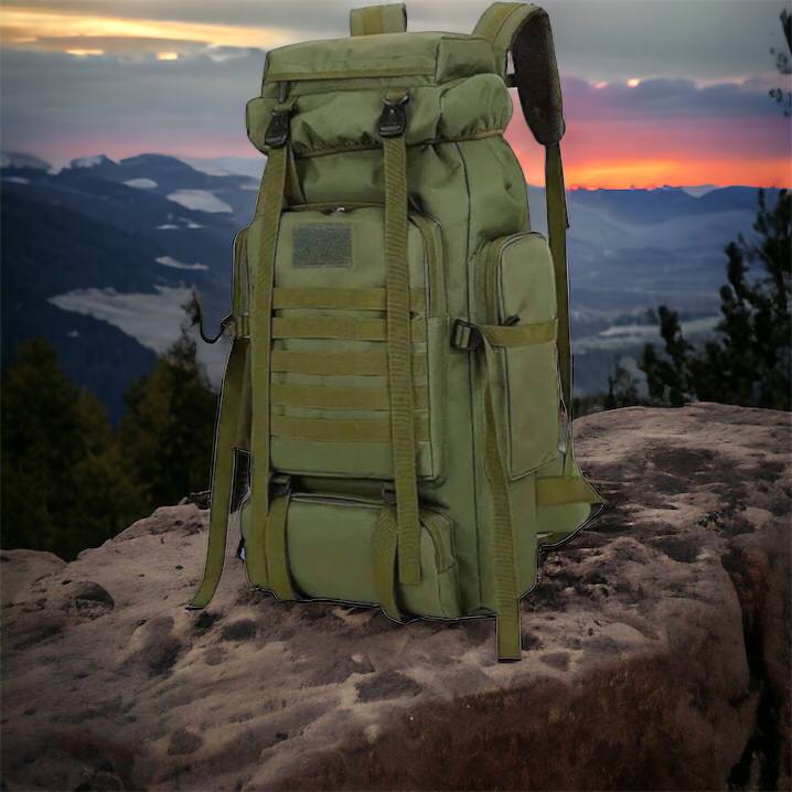 Тактический рюкзак на 70л больший армейский баул, походная сумка / Военный рюкзак, тактический рюкзак ВСУ