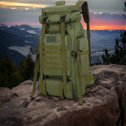 Тактический рюкзак на 70л больший армейский баул, походная сумка / Военный рюкзак, тактический рюкзак ВСУ