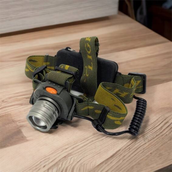 Налобный фонарь тактический Bailong BL-1505 \ 602B SENSOR с датчиком движения, Фонарик налобный led