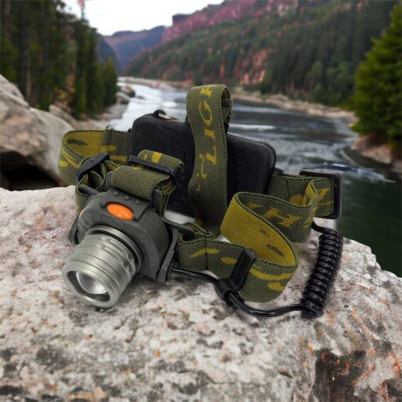 Налобный фонарь тактический Bailong BL-1505 \ 602B SENSOR с датчиком движения, Фонарик налобный led