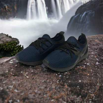 Кроссовки лето сетка мужские 40 размер. Летние кроссовки. Модель 15976. Цвет: синий