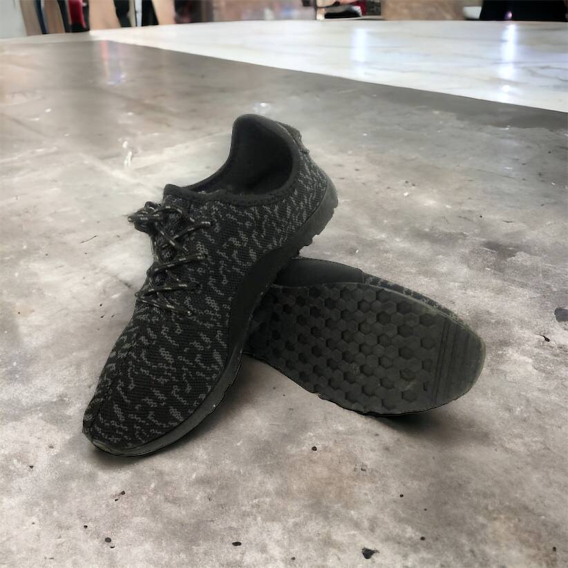 Мужские кроссовки сетка 40 размер. Эспадрильи мужские | Легкие летние черные кроссовки. Модель 74612. Цвет: черный