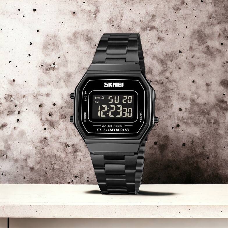 Часы наручные мужские SKMEI 1647BK, оригинальные мужские часы, противоударные часы для военнослужащих