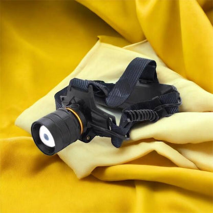 Яркий налобный фонарь Bailong BL-8076-2-GT100, Фонарь аккумуляторный для рыбалки, Фонарь на голову