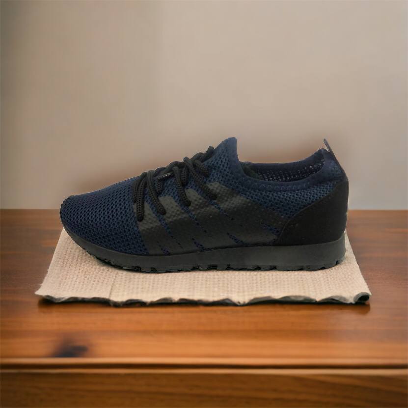 Кроссовки лето сетка мужские 40 размер | Текстильные кроссовки сеткой | Модель 41373. Цвет: синий