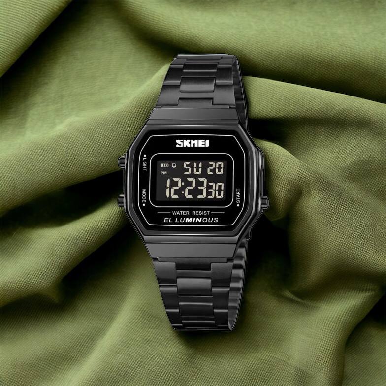 Часы наручные мужские SKMEI 1647BK, оригинальные мужские часы, противоударные часы для военнослужащих