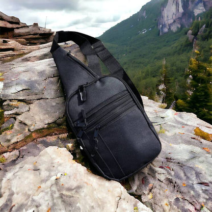 Качественная тактическая сумка с кобурой, мужская сумка черная из кордури мессенджер, Тактический мессенджер