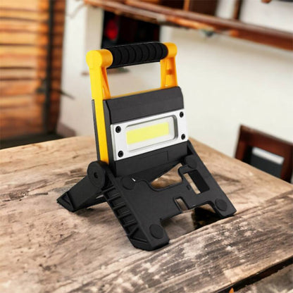 Фонарь-прожектор аккумуляторный BL MS 8006 7858 ручной, аккумуляторный кемпинговый фонарь, лампа