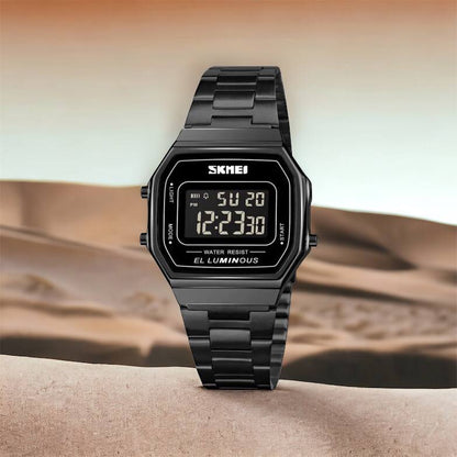 Часы наручные мужские SKMEI 1647BK, оригинальные мужские часы, противоударные часы для военнослужащих