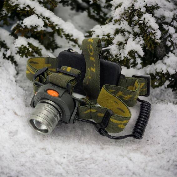 Налобный фонарь тактический Bailong BL-1505 \ 602B SENSOR с датчиком движения, Фонарик налобный led