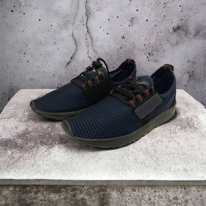 Кроссовки мужские весна 41 размер. Летние кроссовки, молодежные кроссовки. Модель 39146. Цвет: синий