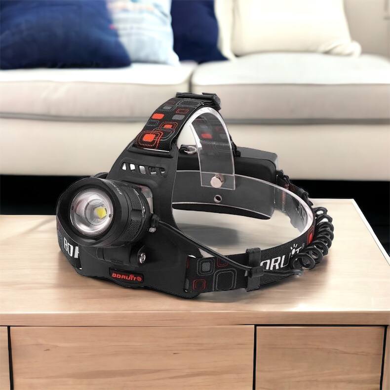 Налобный фонарь Bailong BL-T32-P50, мощный налобный светодиодный фонарик на голову, три режима