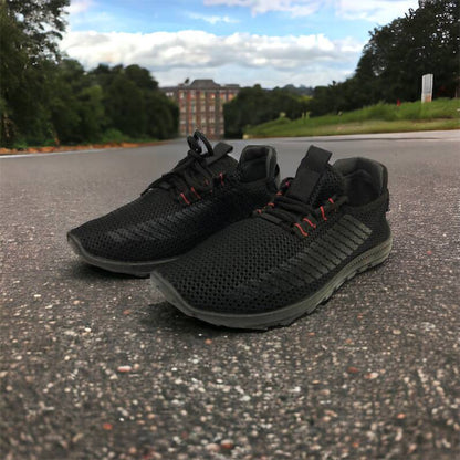 Тонкі кросівки М'які чоловічі кросівки | 40 Розмір. Кросівки з тканини, що дихають. Модель 45112. Колір: темний 