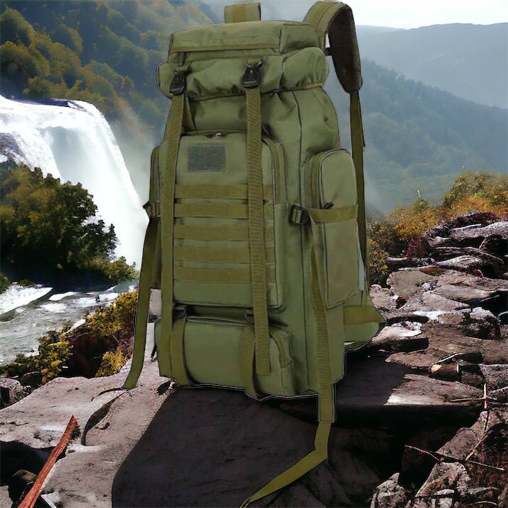 Тактический рюкзак на 70л больший армейский баул, походная сумка / Военный рюкзак, тактический рюкзак ВСУ