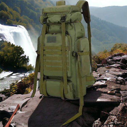 Тактический рюкзак на 70л больший армейский баул, походная сумка / Военный рюкзак, тактический рюкзак ВСУ