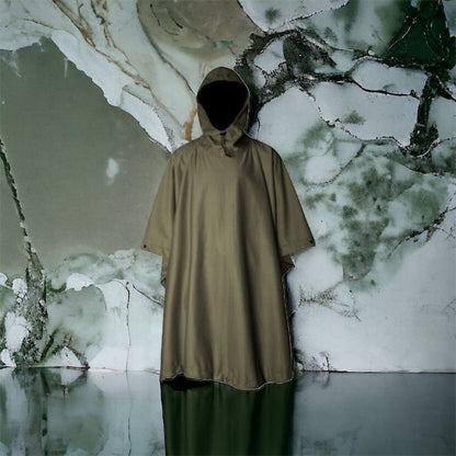 Качественный тактический дождевик - пончо. Военный плащ – накидка от дождя