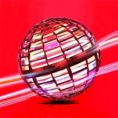 Летающий шар спиннер светящийся FlyNova Pro Gyrosphere игрушка мяч бумеранг, игрушка летающий шар