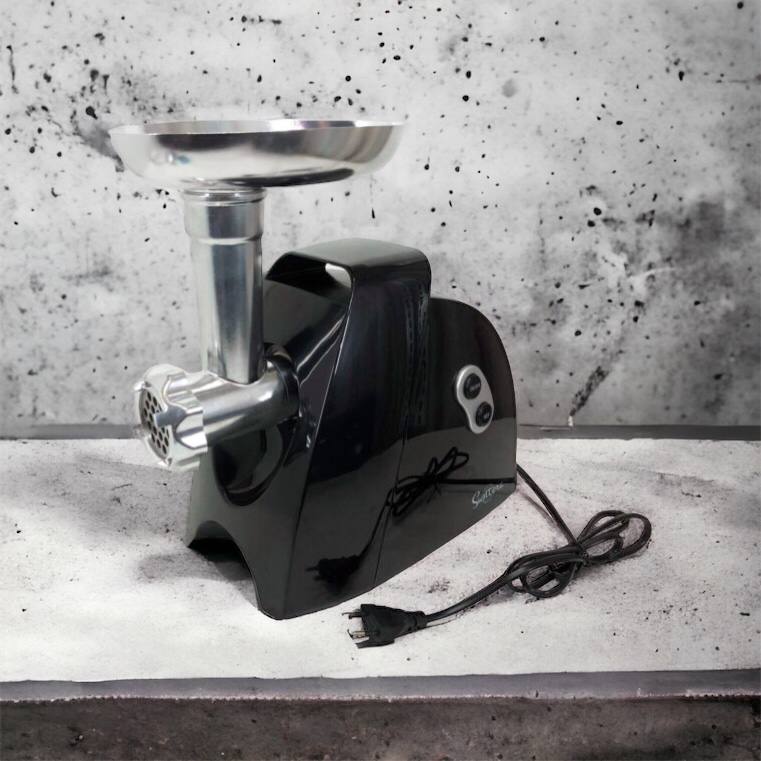 Мясорубка Suntera SMG-5425B, электрическая мясорубка с насадками, электромясорубка для шинковки