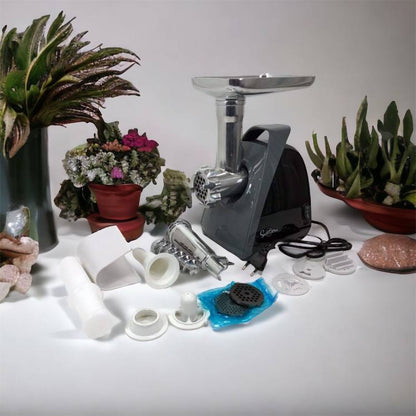 Мясорубка Suntera SMG-5421B 1800 Вт, мясорубка электрическая для мяса, мясорубка для домашней колбасы